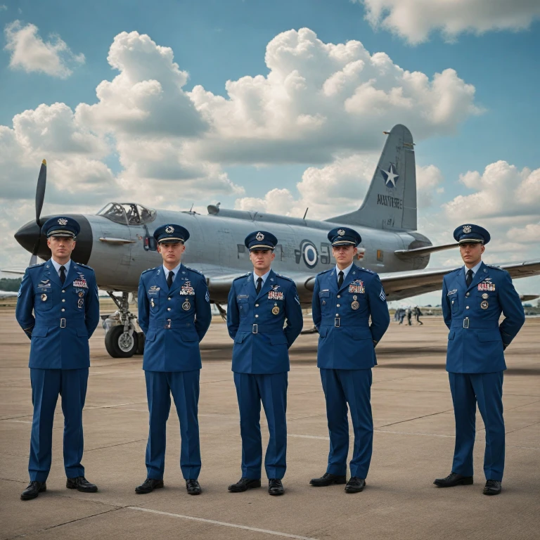 L'évolution des uniformes dans l'armée de l'air : un regard sur l'industrie aérienne