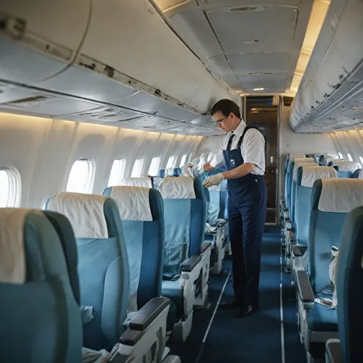 Le métier d’agent de nettoyage avion : un rôle clé dans l’industrie aérienne